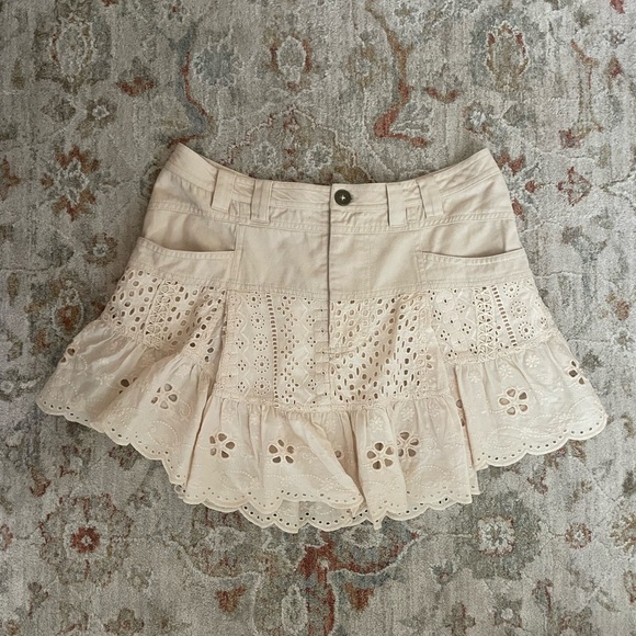Free People Dresses & Skirts - Free People Eyelet Skirt